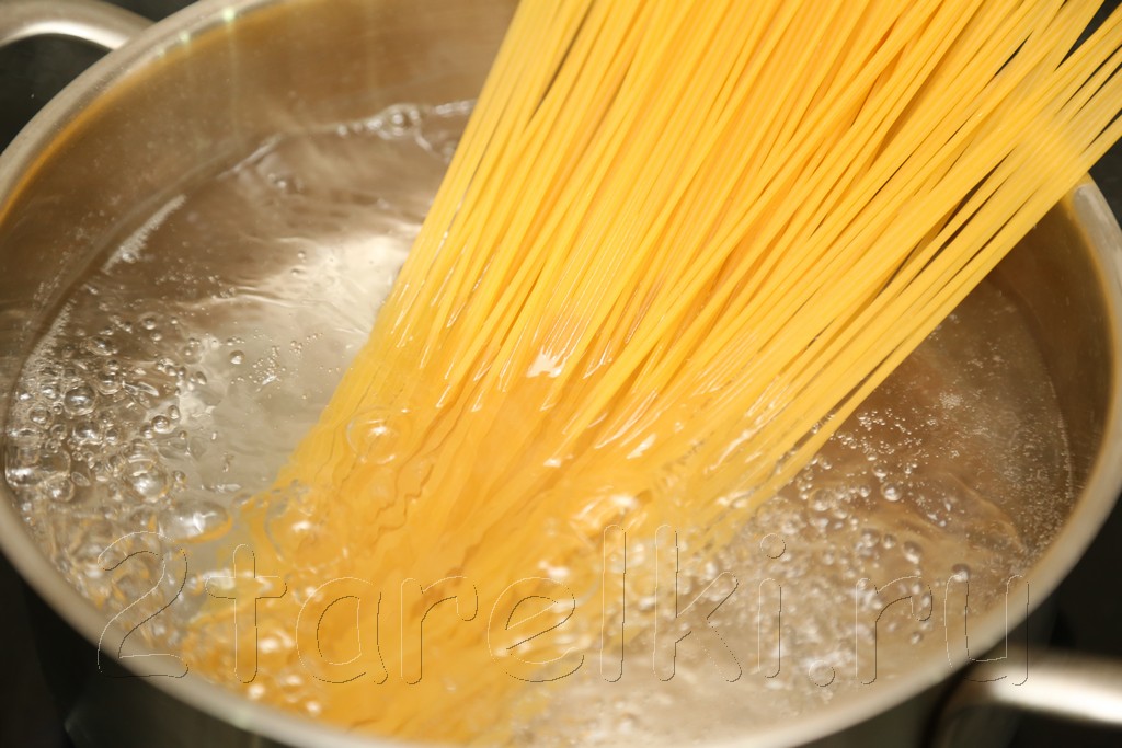 Спагетти с соусом Песто 2