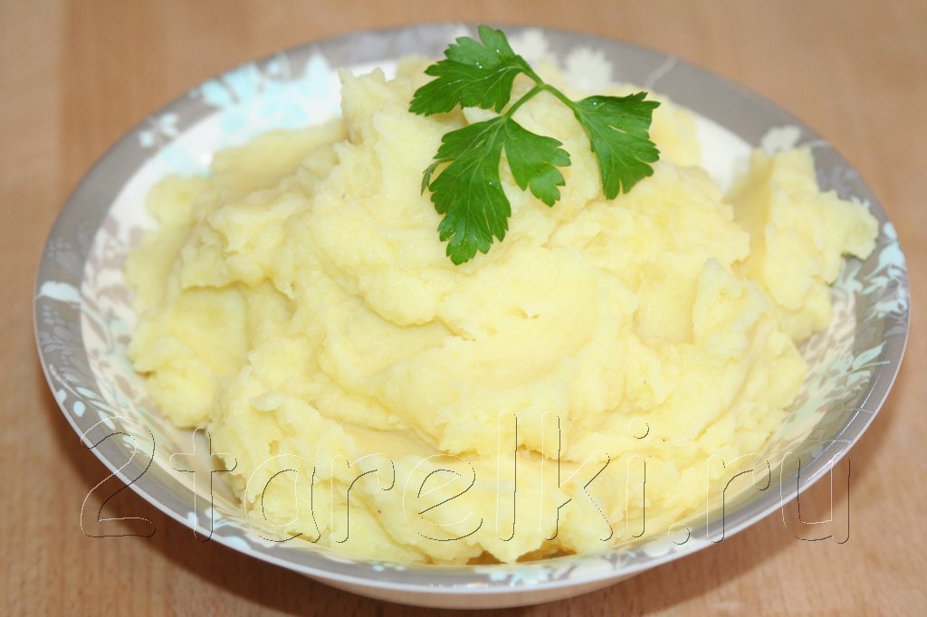 Блюда из картофельного пюре