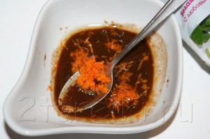 IMG 0223 300x199 Салат из шпината с нутом и авокадо