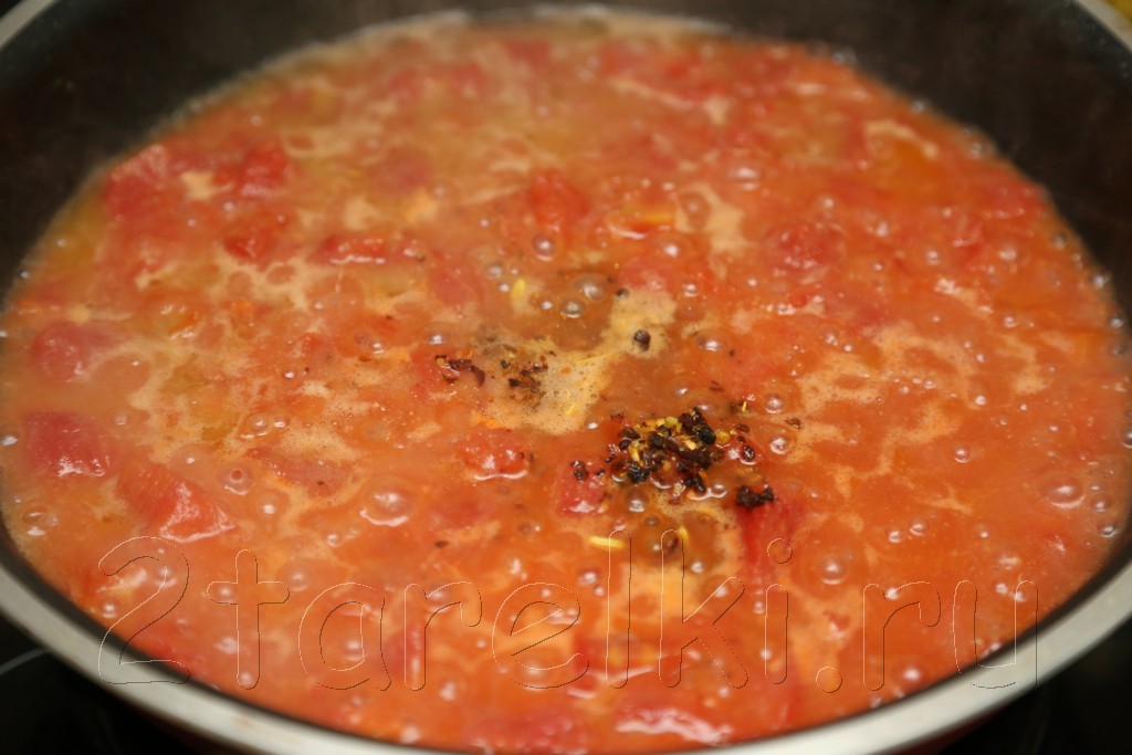 Кальмары в томатном соусе 8