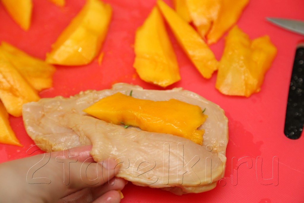 Куриное филе с манго 7